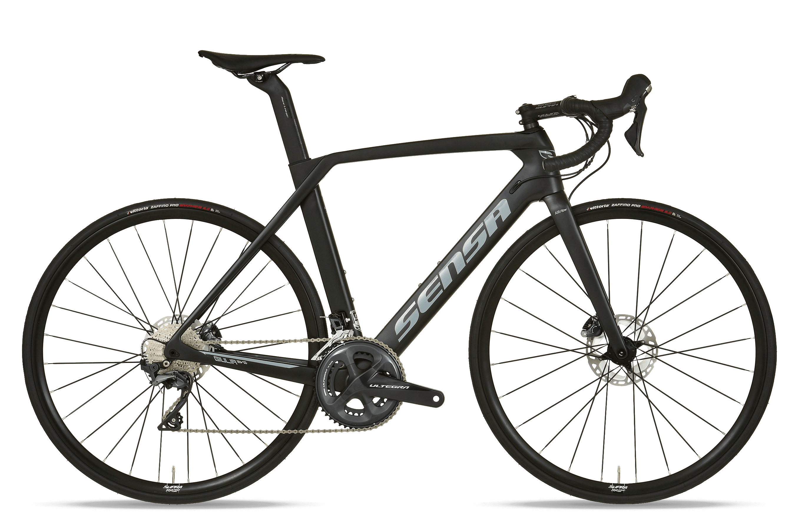 SENSA GIULIA EVO DISC MATT BLACK ULTEGRA 2024